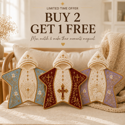BUY 2 GET 1 🌟 Little Star Blessing Baby Keepsake Suit