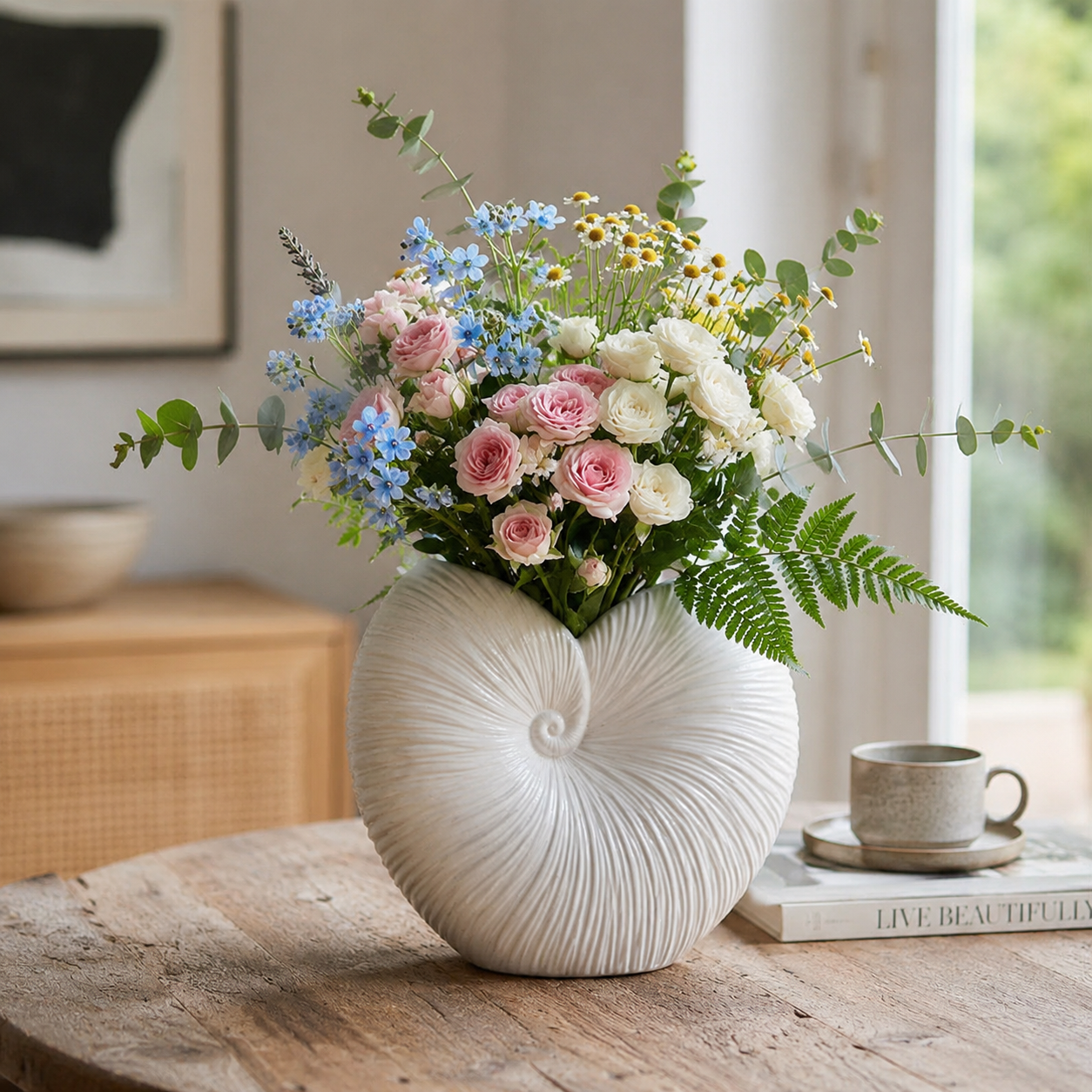 Nautilus Bloom Vase